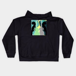 Upright Bass Kids Hoodie